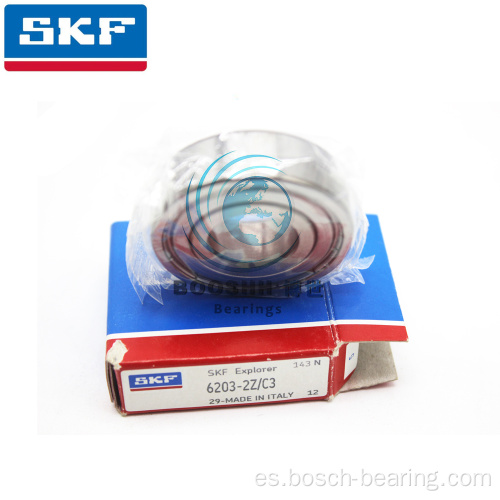 Rodamiento de bolas SKF de alta velocidad 6204-2RSH